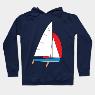 Thistle Sailboat - Light Blue Hoodie